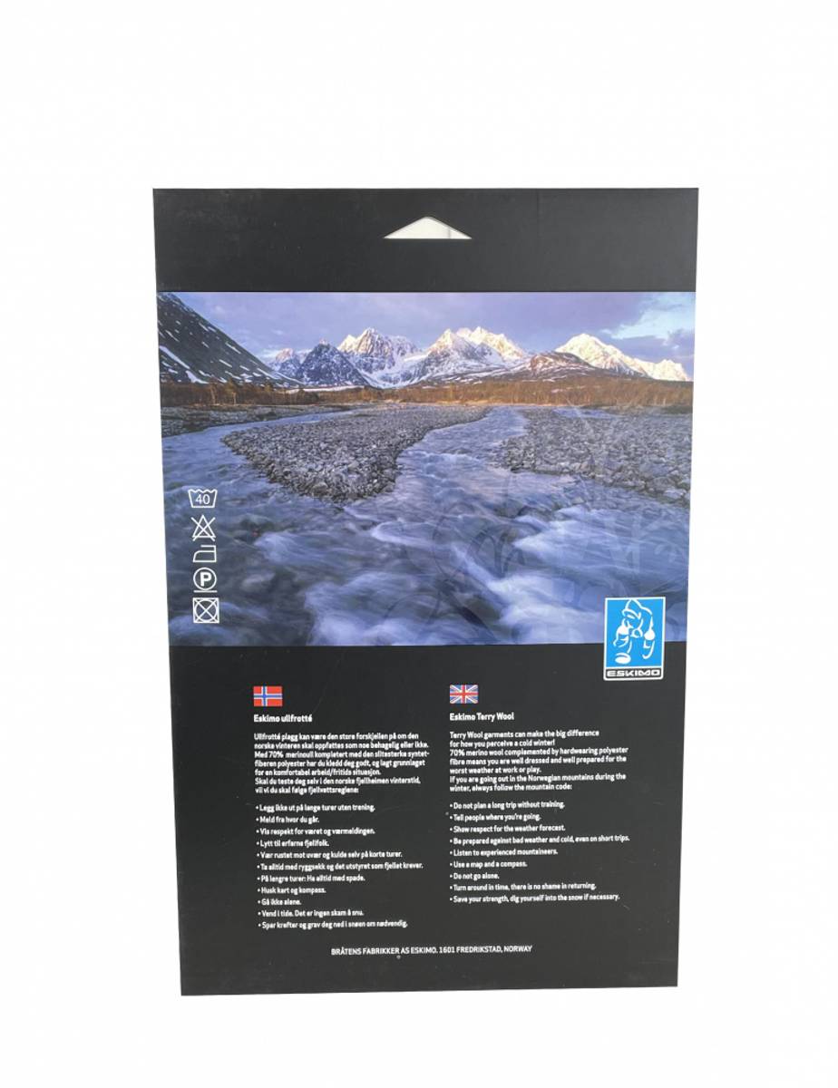 Eskimo Ullfrottélongs med gylf Herre