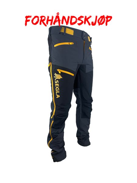 Hovedbilde Segla Fjordgård PRO Stretch DGrey-Black-Yellow Turbukse Herre