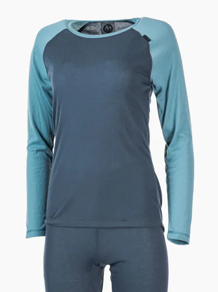 Hovedbilde Move On Norefjell Superundertøy Iron Blue/soft green Dame