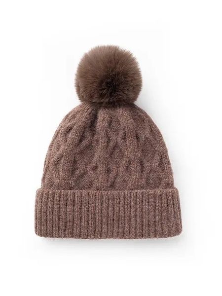 Hovedbilde Norweave Lue Brown Dame