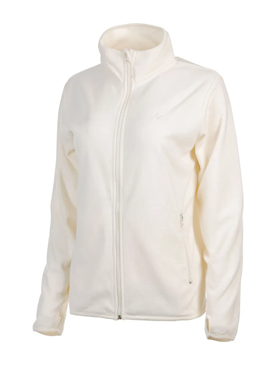 Move On Vega fleecejakke Offwhite Dame