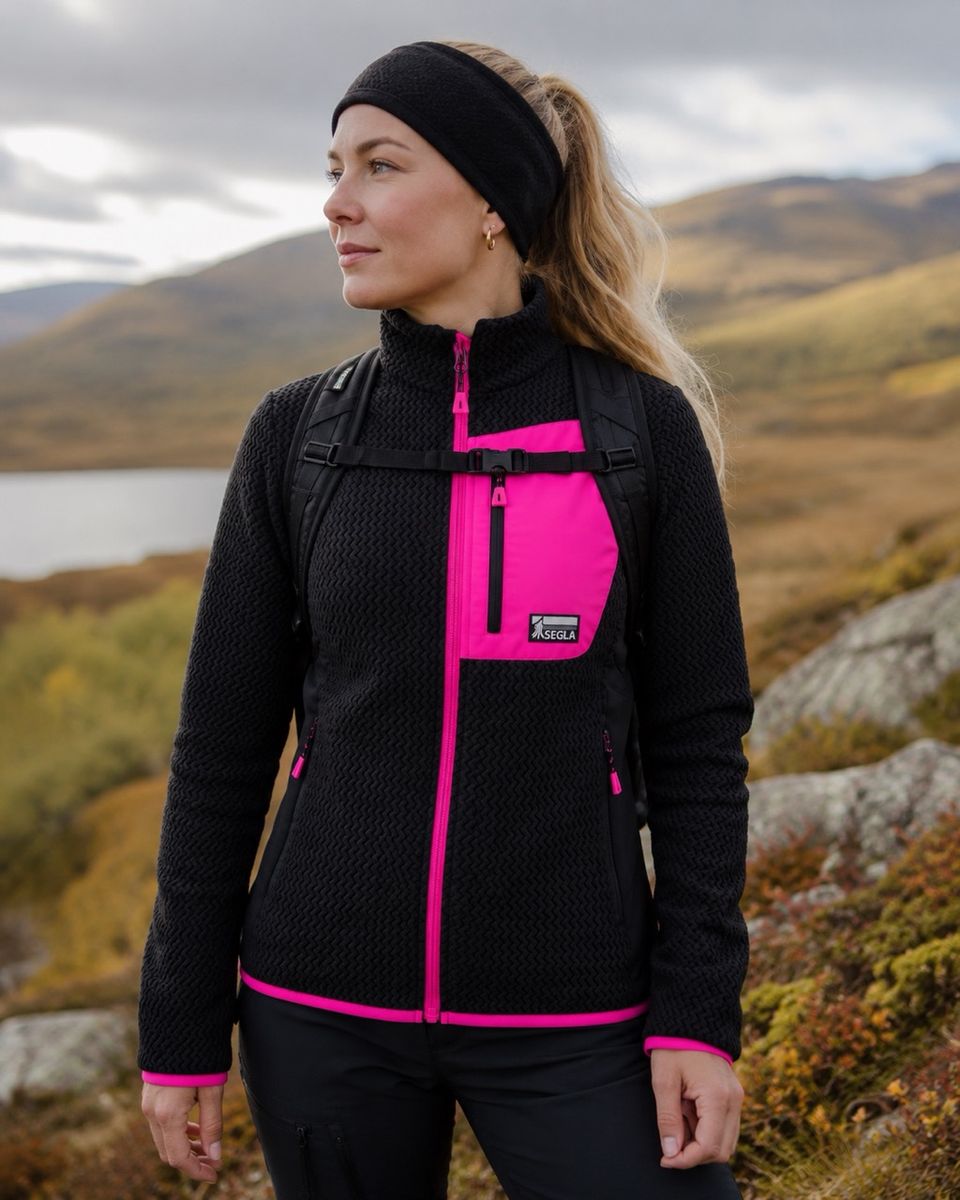 Segla Breitind sort + Skaland sort/pink