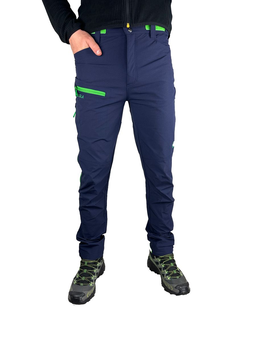 Segla Fjordgård Stretch V4 Navy-Green Turbukse Herre