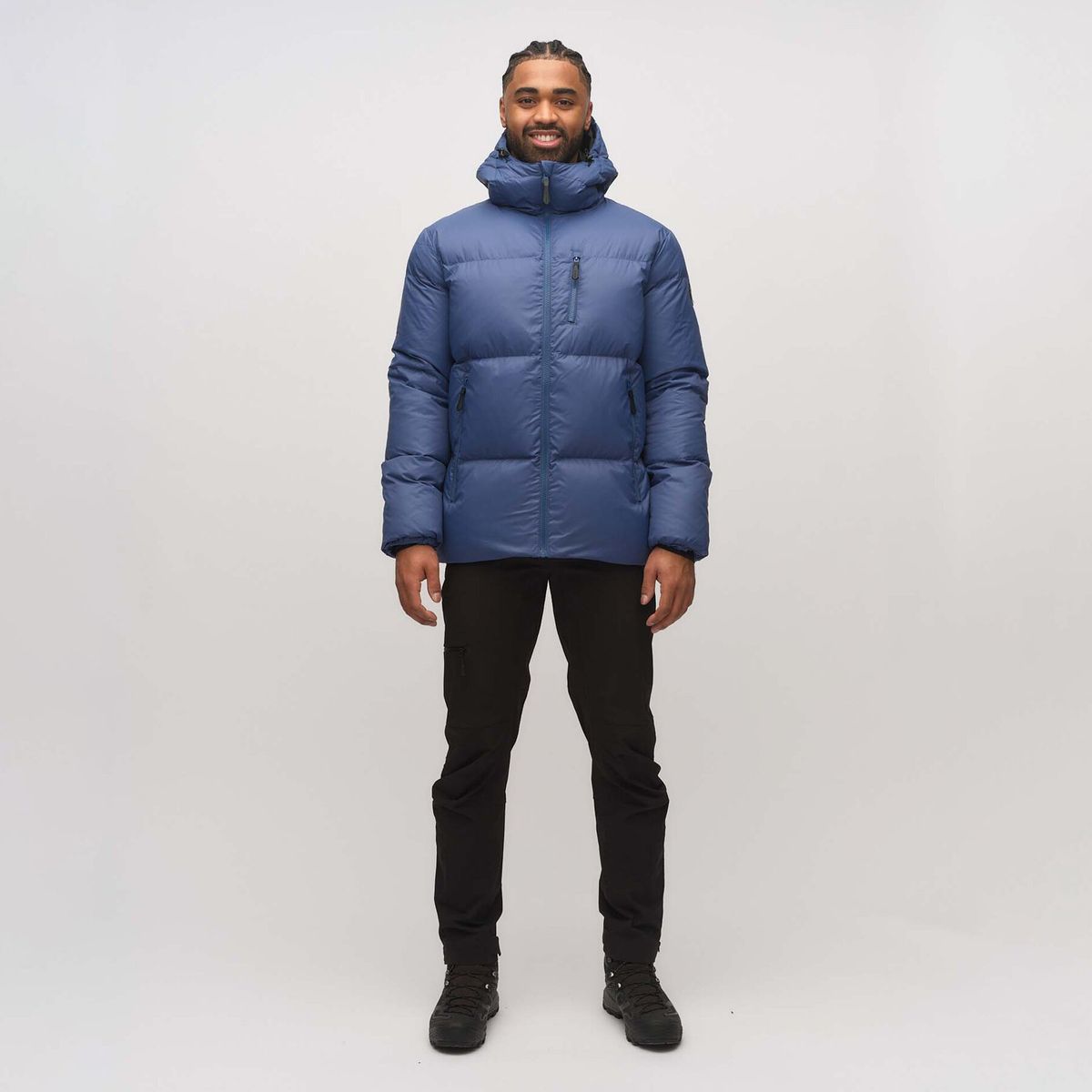 Skogstad Ustetind Dun Vinterjakke Denim blue Herre