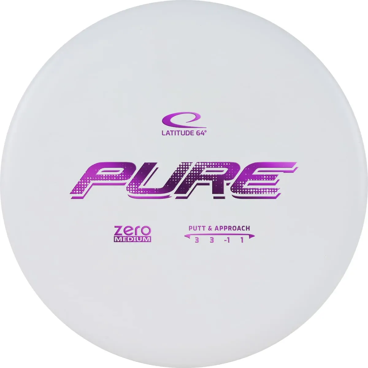 Latitude 64 ZERO MEDIUM PUTTER PURE, 173+