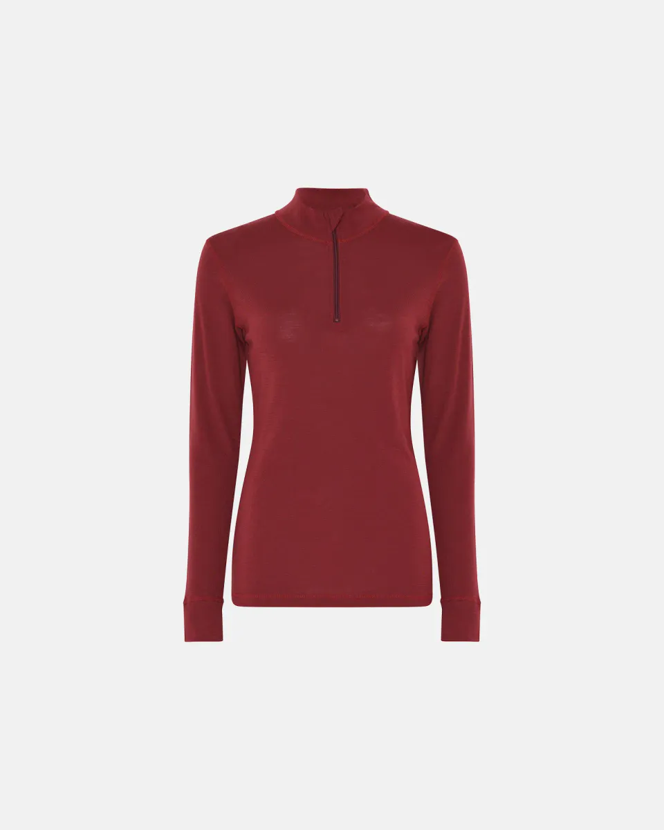 Dovre Vinrød Overdel 100% Merino-ull