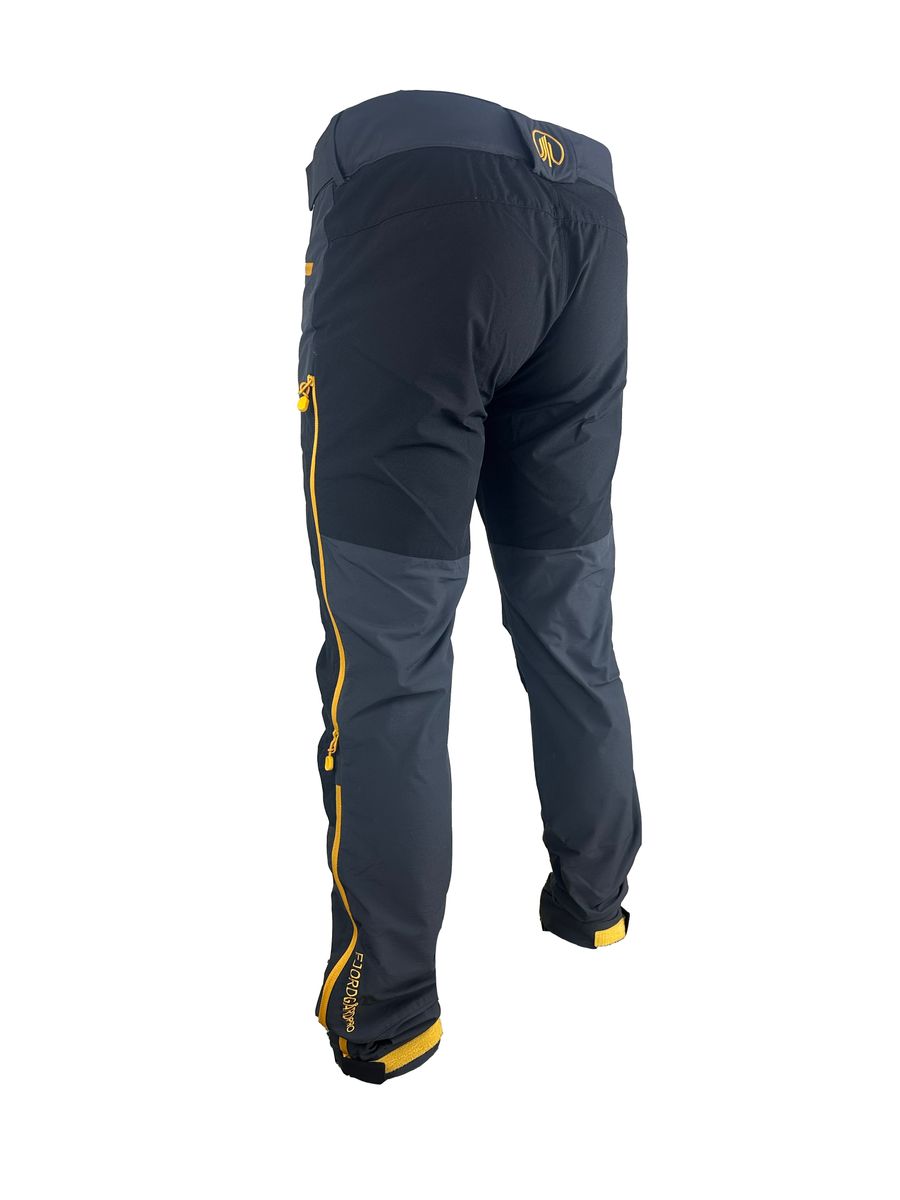 Segla Fjordgård PRO Stretch DGrey-Black-Yellow Turbukse Herre